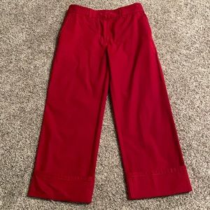 Prada Cotton high waisted pant. Italian size 42